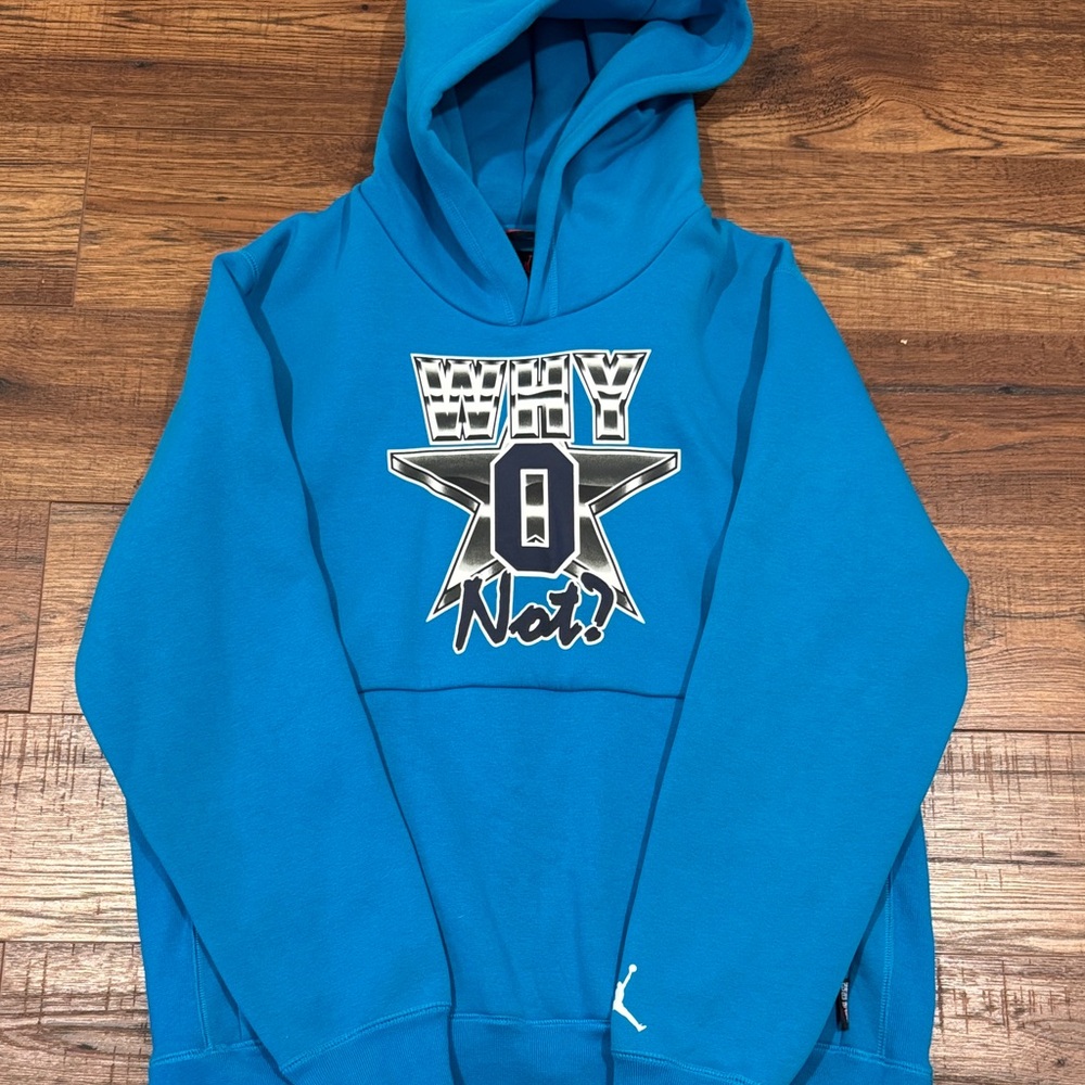 Men’s Russell Westbrook Jordan Why Not? Sweatshirt sz: Large